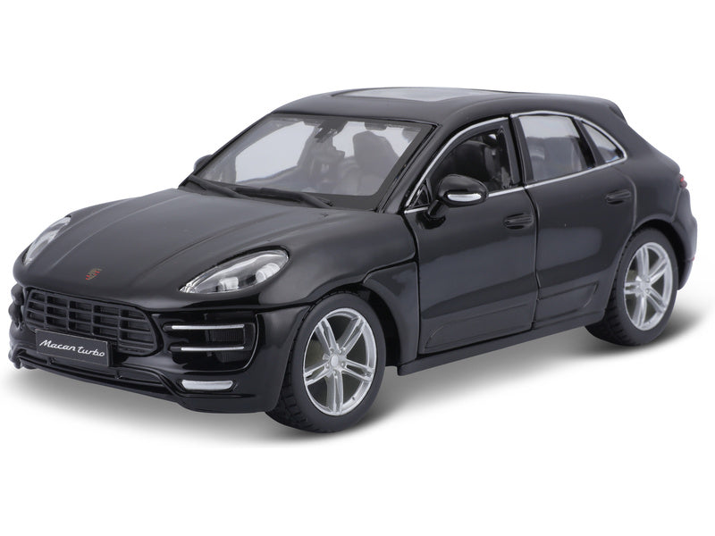 Bburago Plus Porsche Macan 1:24 černá metalíza