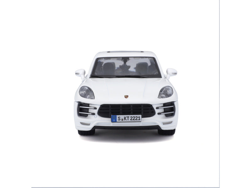 Bburago Plus Porsche Macan 1:24 bílá metalíza