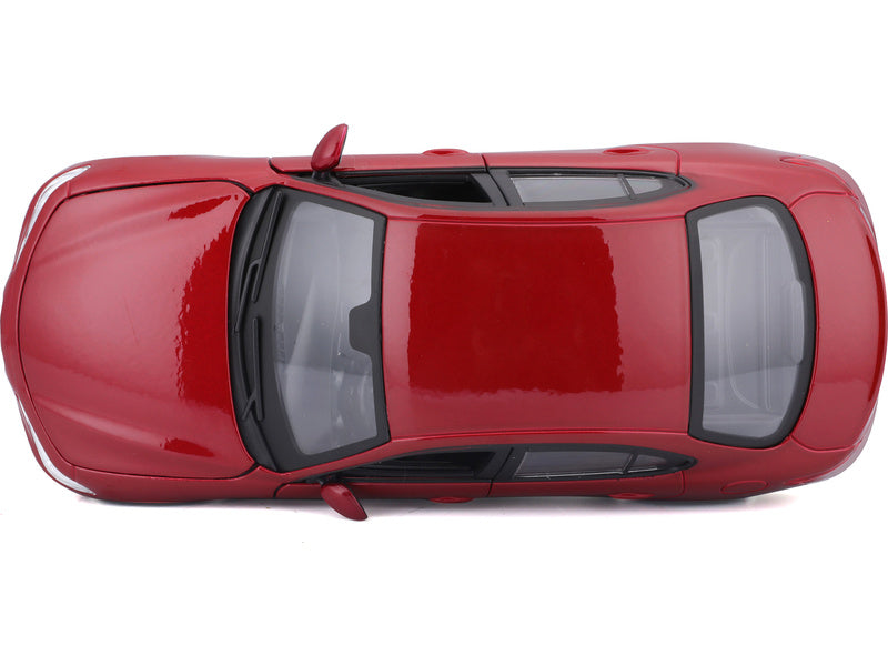 Bburago Alfa Romeo Giulia 2016 1:24 červená metalíza