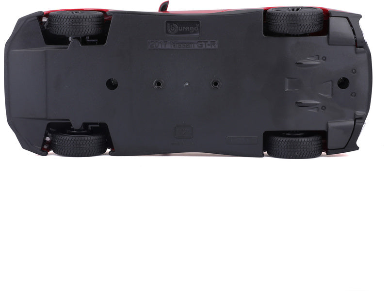 Bburago Plus Nissan GT-R 1:24 červená