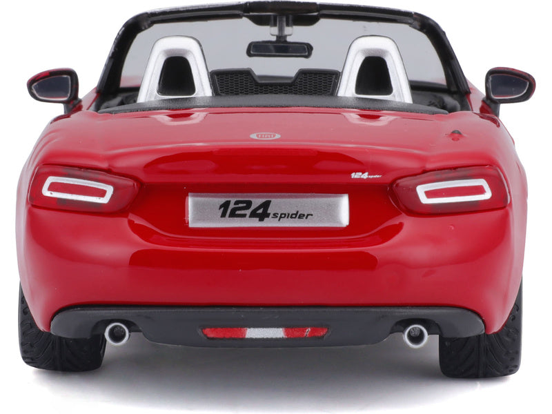 Bburago Plus Fiat 124 Spider 1:24 červená