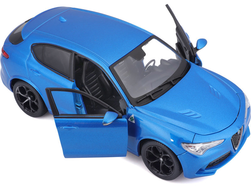 Bburago Alfa Romeo Stelvio 1:24 modrá