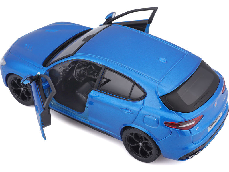 Bburago Alfa Romeo Stelvio 1:24 modrá