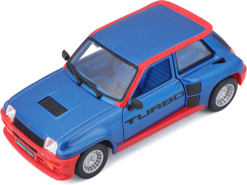 Bburago Renault 5 Turbo 1:24 modrá