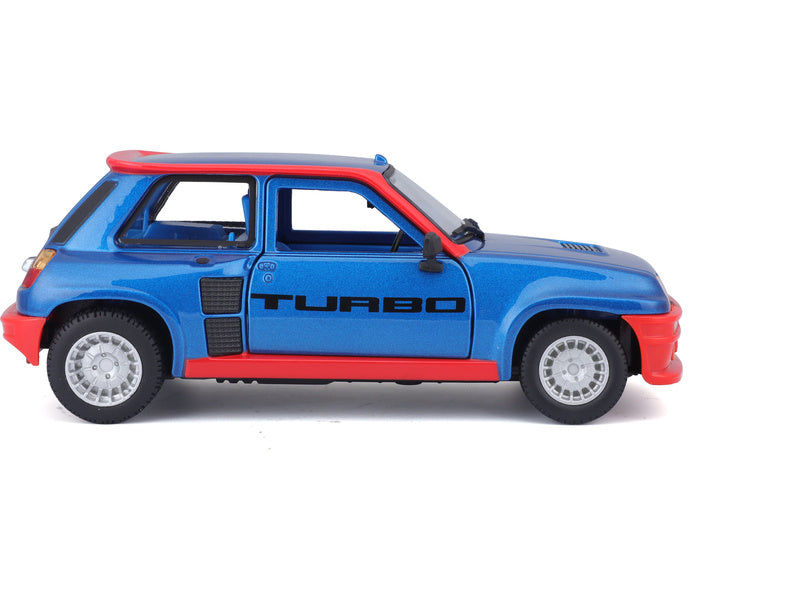 Bburago Renault 5 Turbo 1:24 modrá