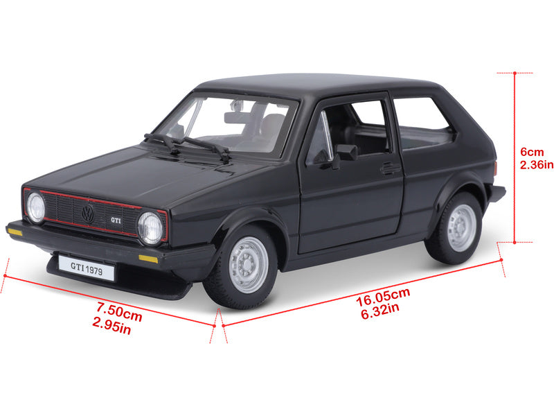 Bburago Volkswagen Golf MK1 GTI 1:24 černá