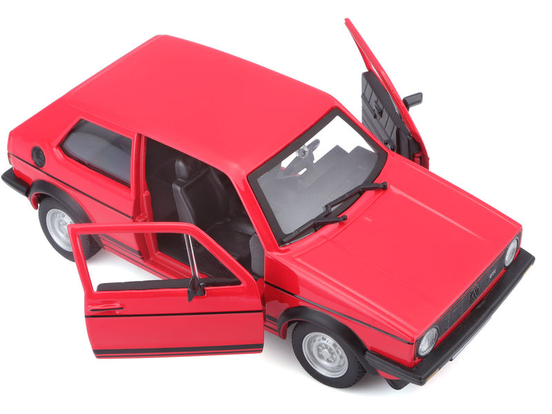 Bburago Volkswagen Golf MK1 GTI 1:24 červená