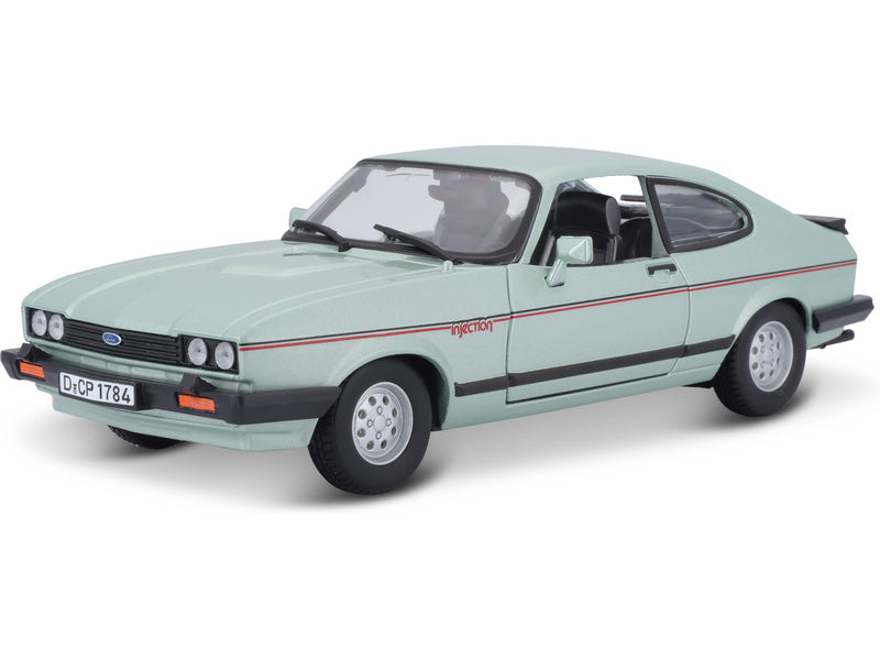 Bburago Plus Ford Capri 1982 1:24 světle zelená
