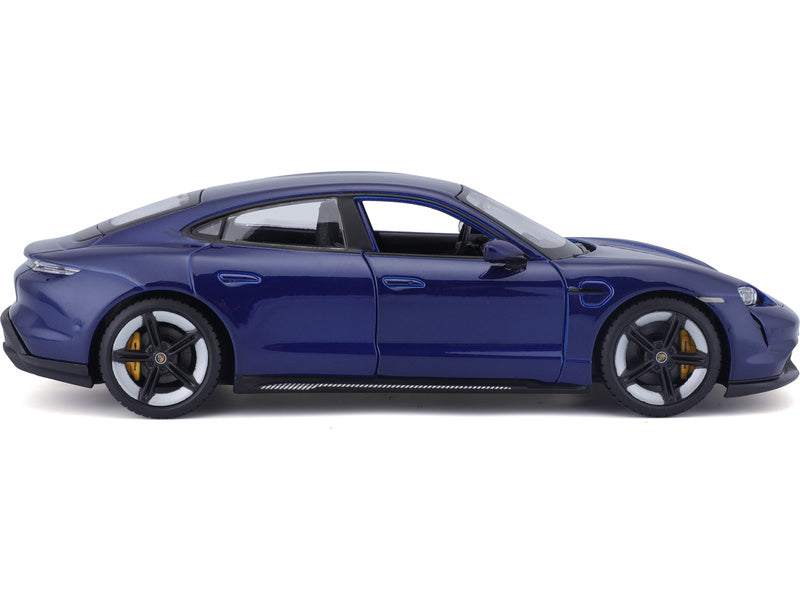 Bburago Porsche Taycan Turbo S 2019 Carrara 1:24 modrá