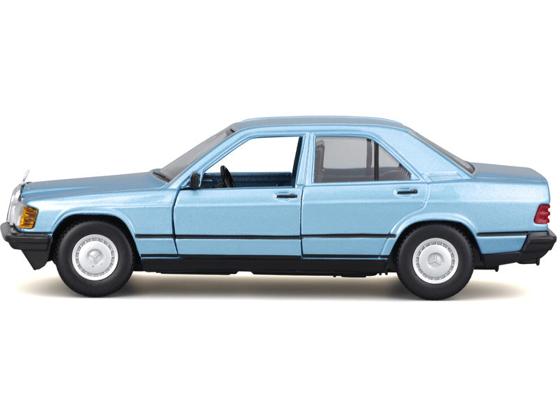 Bburago Mercedes-Benz 190E 1987 1:24 diamantová modrá
