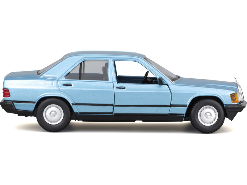 Bburago Mercedes-Benz 190E 1987 1:24 diamantová modrá