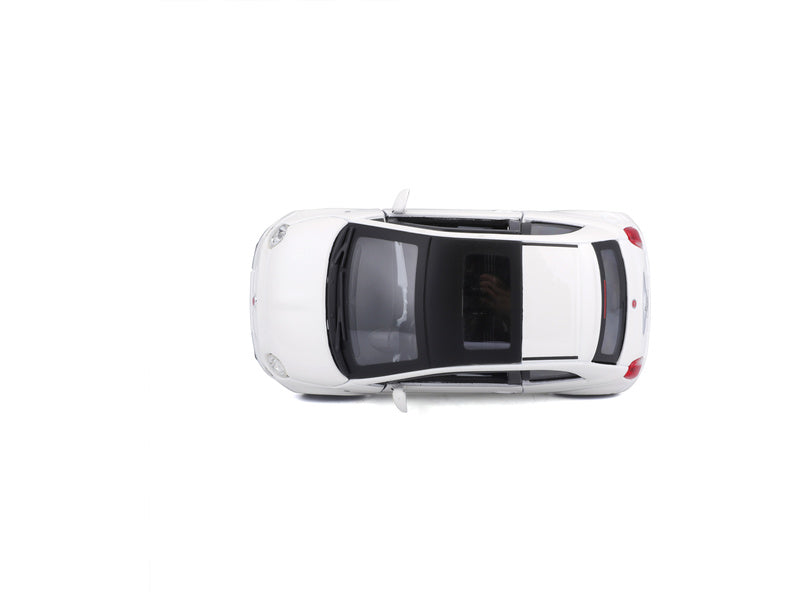 Bburago Fiat 500 2007 1:24 bílá