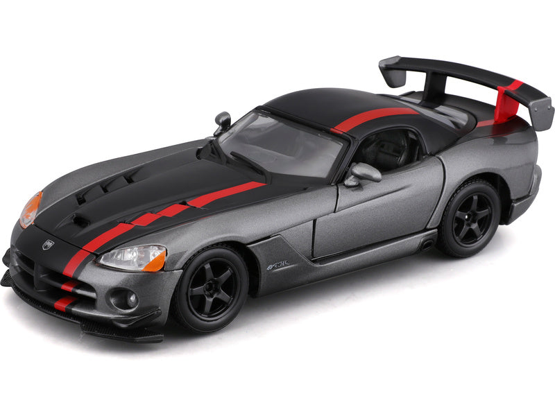 Bburago Dodge Viper SRT 10 ACR 1:24 stříbrná