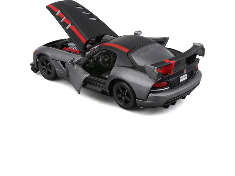 Bburago Dodge Viper SRT 10 ACR 1:24 stříbrná