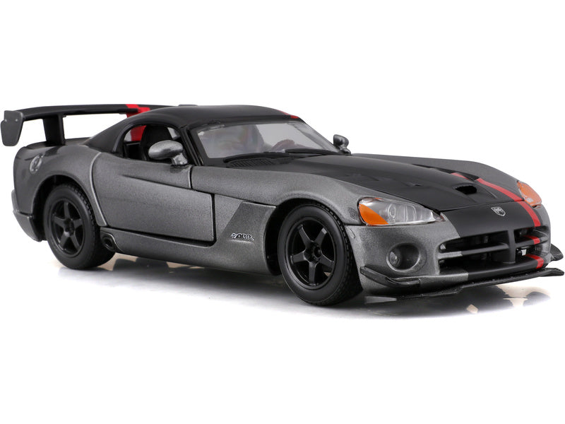 Bburago Dodge Viper SRT 10 ACR 1:24 stříbrná