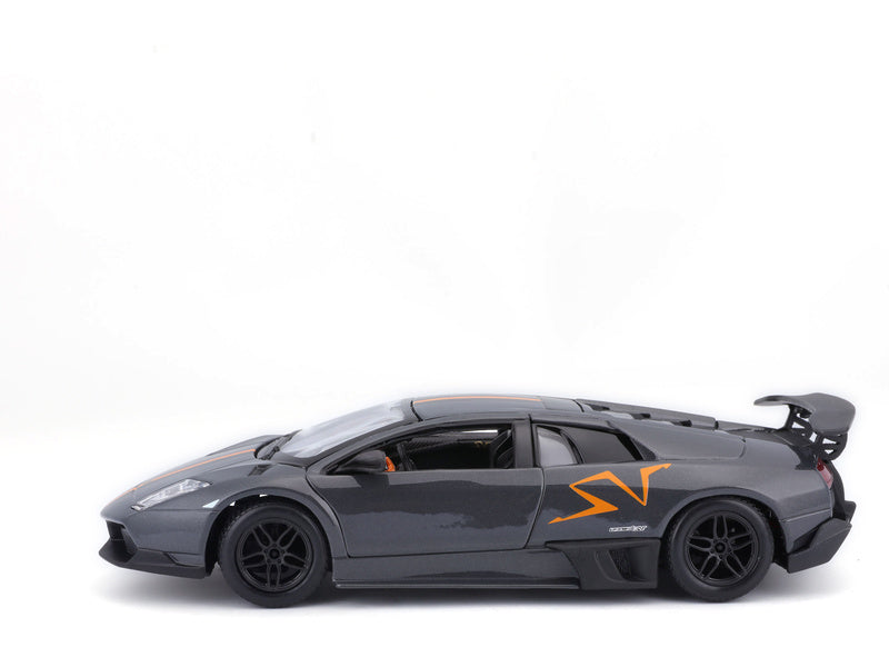 Bburago Lamborghini Murciélago LP 670-4 SV 1:24 China LE šedá metalíza
