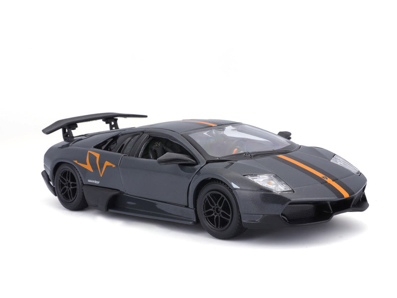 Bburago Lamborghini Murciélago LP 670-4 SV 1:24 China LE šedá metalíza