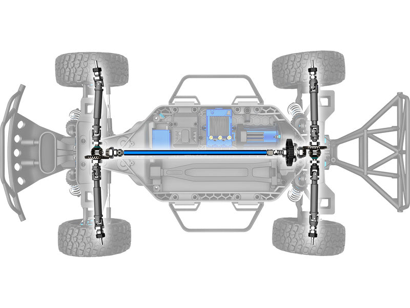 Traxxas Slash Ultimate 1:10 VXL 4WD RTR zelený