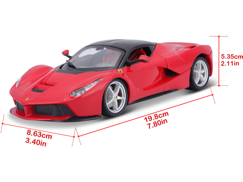 Bburago Ferrari LaFerrari 1:24 červená