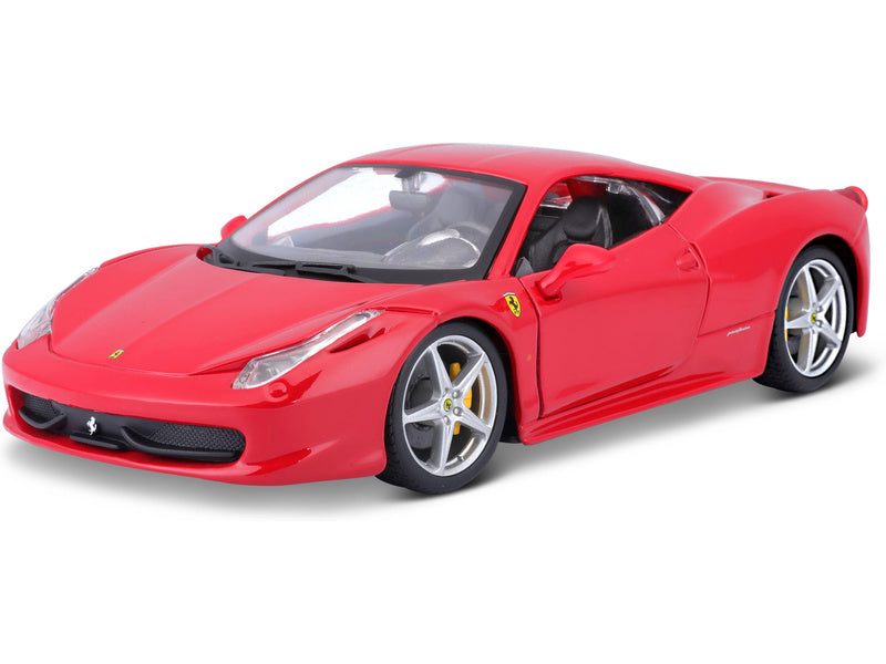 Bburago Ferrari 458 Italia 1:24 červená