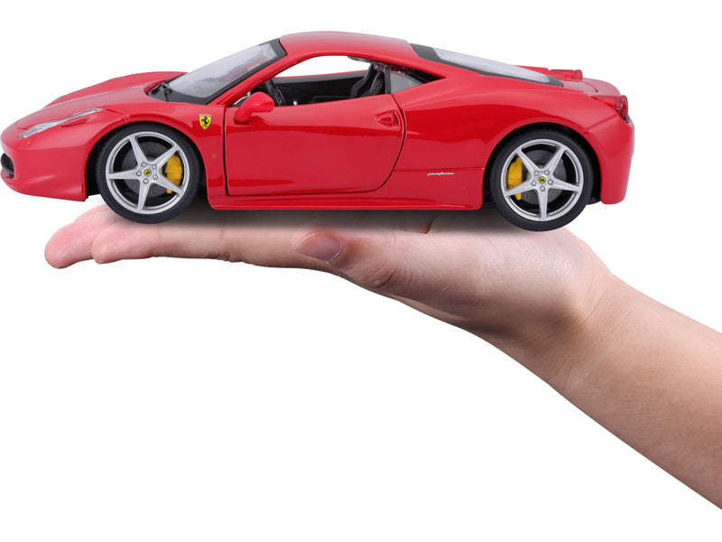 Bburago Ferrari 458 Italia 1:24 červená