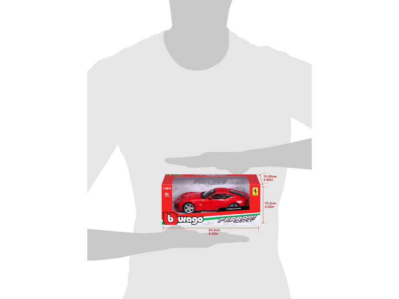 Bburago Ferrari F12 Berlinetta 1:24 červená