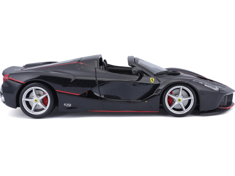 Bburago Ferrari LaFerrari Aperta 1:24 černá metalíza