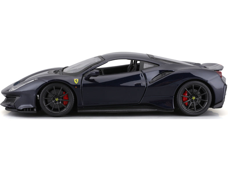 Bburago Ferrari 488 Pista 1:24 tmavě modrá
