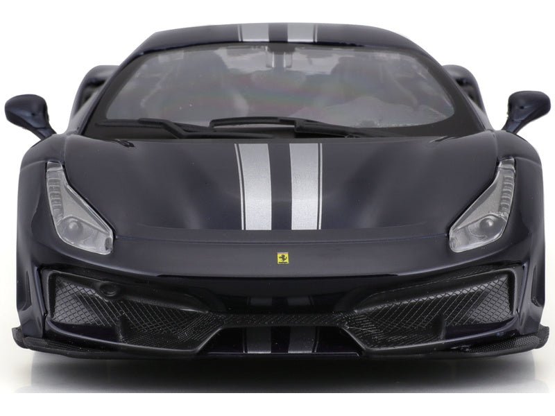 Bburago Ferrari 488 Pista 1:24 tmavě modrá