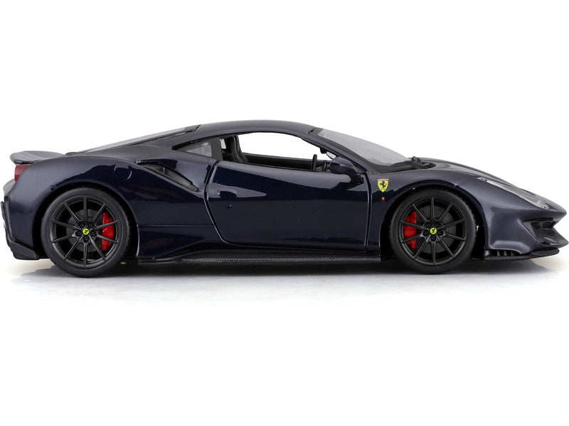 Bburago Ferrari 488 Pista 1:24 tmavě modrá
