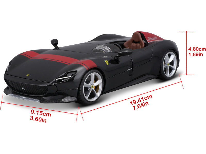 Bburago Ferrari Monza SP1 1:24 černá