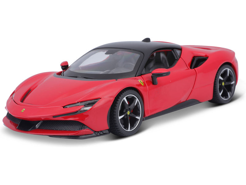 Bburago Ferrari SF90 Stradale 1:24 červená