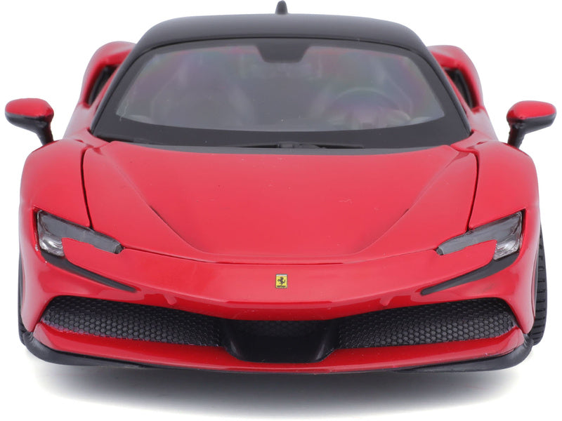 Bburago Ferrari SF90 Stradale 1:24 červená