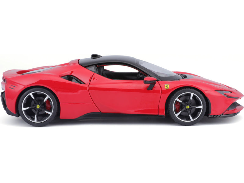 Bburago Ferrari SF90 Stradale 1:24 červená