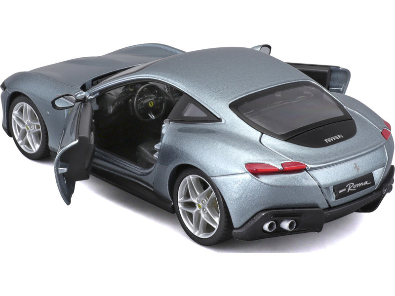 Bburago Ferrari Roma 1:24 stříbrná