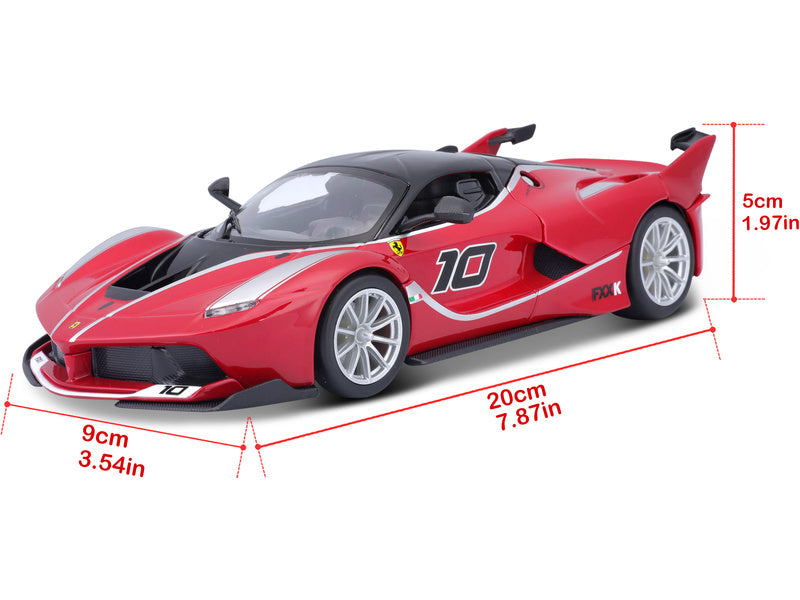Bburago Ferrari FXX K 1:24 červená