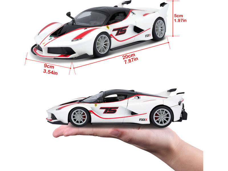 Bburago Ferrari FXX K 1:24 bílá