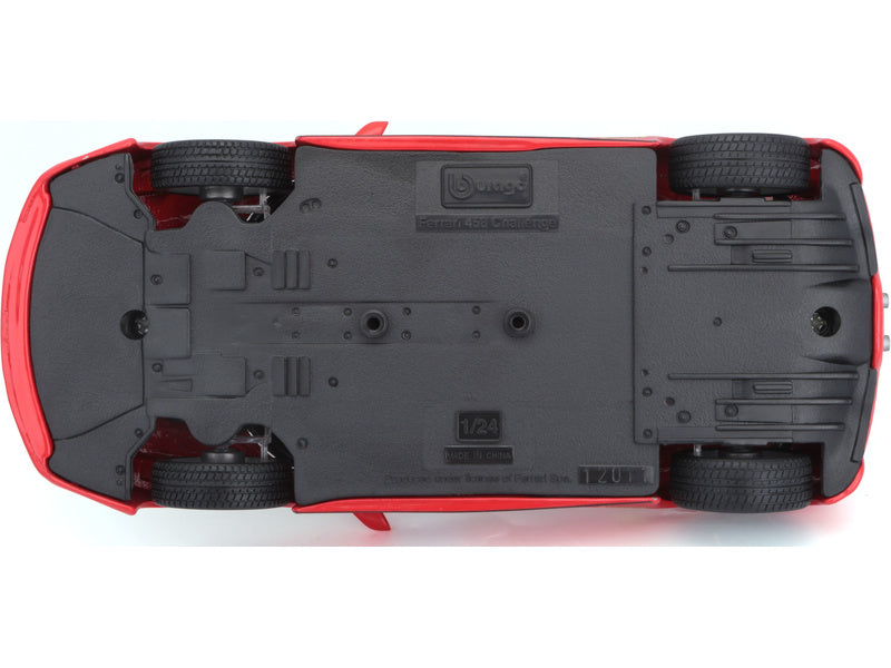 Bburago Ferrari 458 Challenge 1:24 červená