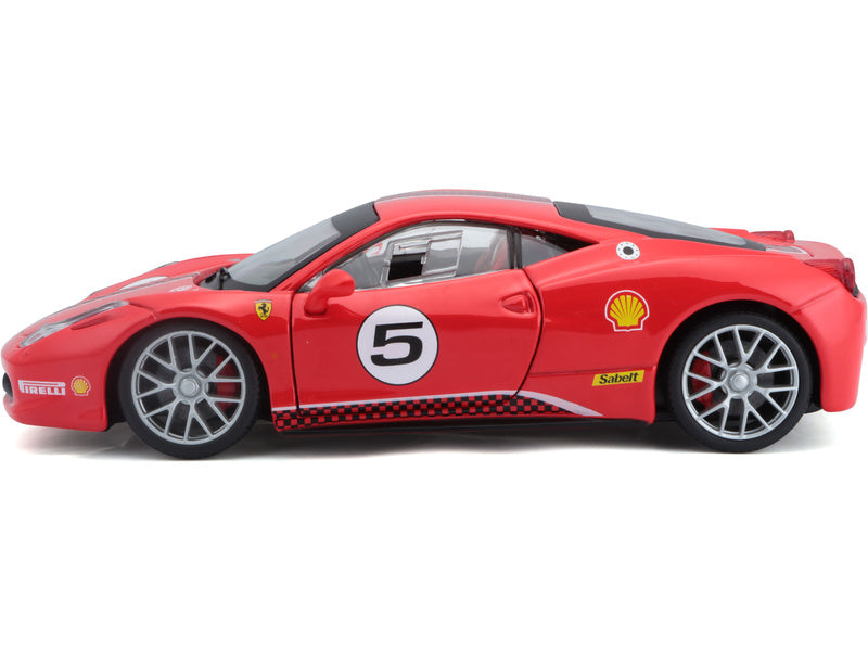Bburago Ferrari 458 Challenge 1:24 červená