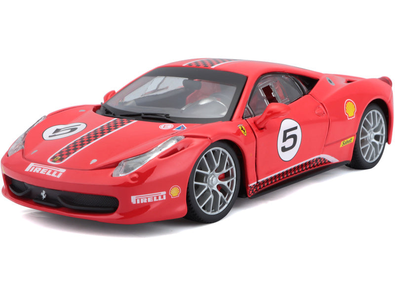 Bburago Ferrari 458 Challenge 1:24 červená