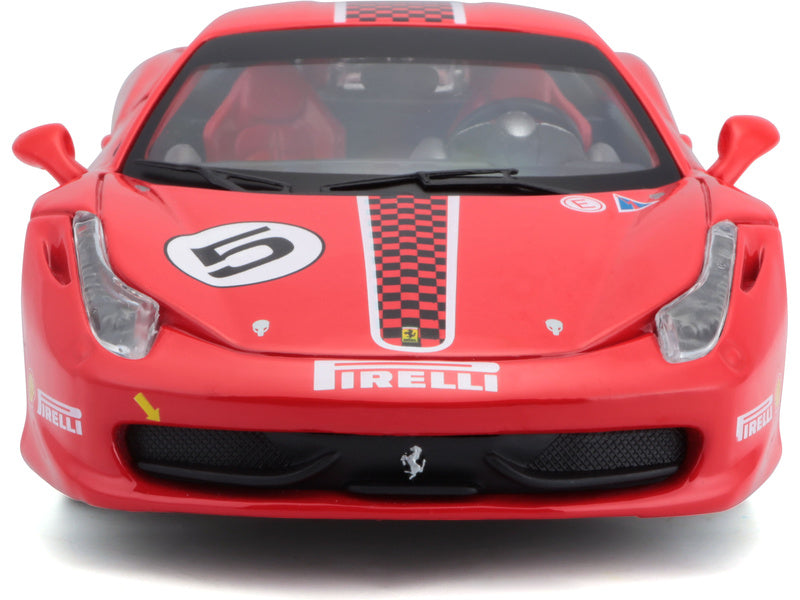 Bburago Ferrari 458 Challenge 1:24 červená