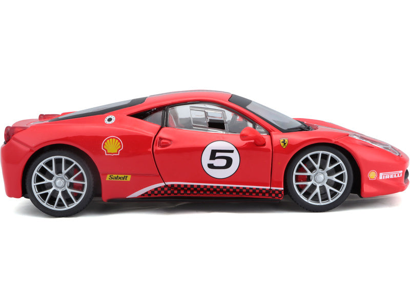 Bburago Ferrari 458 Challenge 1:24 červená