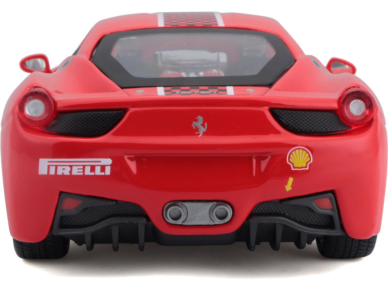 Bburago Ferrari 458 Challenge 1:24 červená