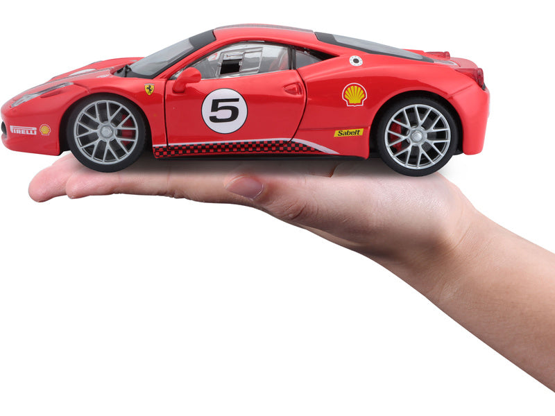 Bburago Ferrari 458 Challenge 1:24 červená