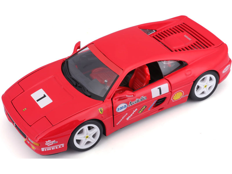 Bburago Ferrari F355 Challenge 1:24 červená