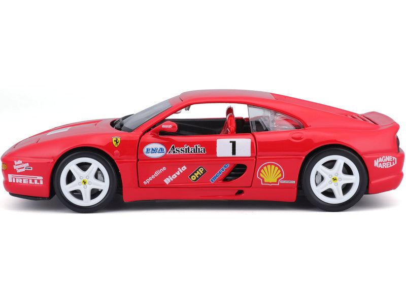 Bburago Ferrari F355 Challenge 1:24 červená
