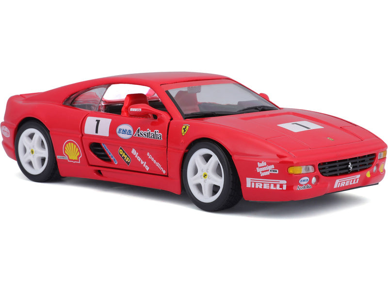 Bburago Ferrari F355 Challenge 1:24 červená