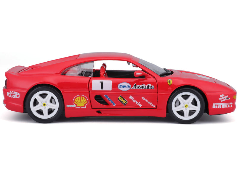 Bburago Ferrari F355 Challenge 1:24 červená