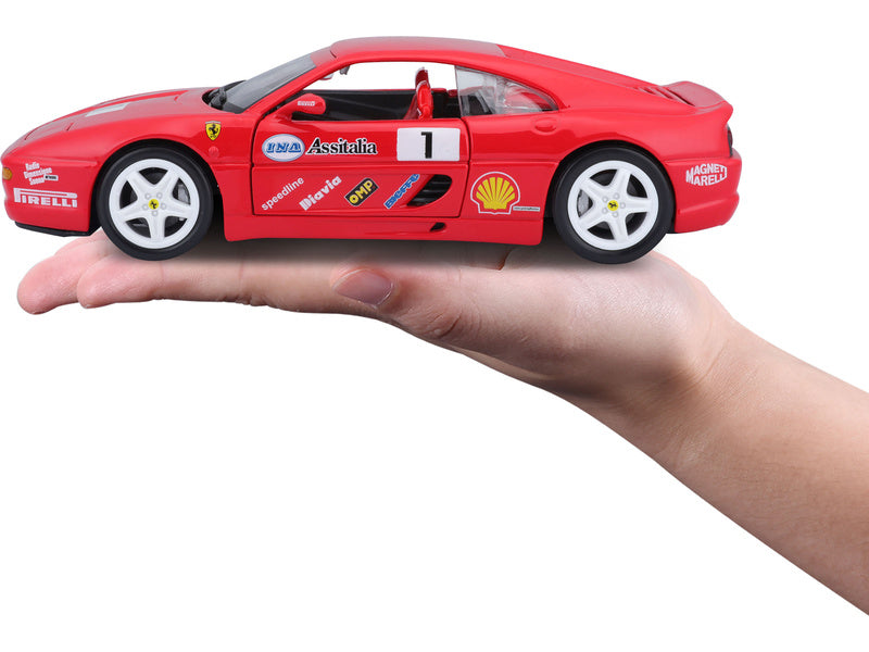 Bburago Ferrari F355 Challenge 1:24 červená