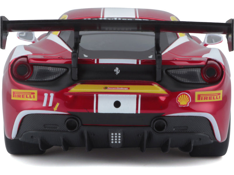 Bburago Ferrari 488 Challenge 2017 1:24 červená